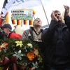 Demonstrace zemědělců v Praze