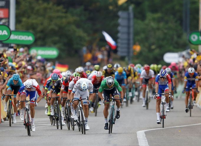 Tour de France 2018: Finiš 13. etapy