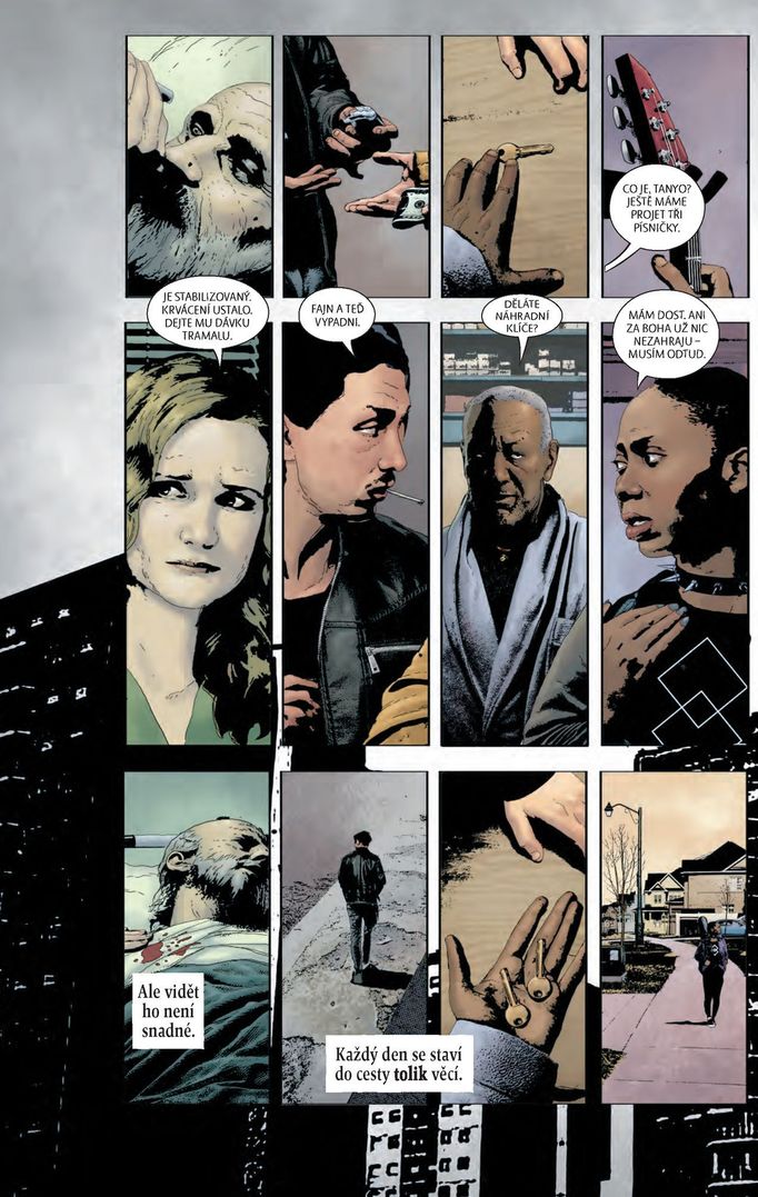 Ukázka z komiksu Činžák.