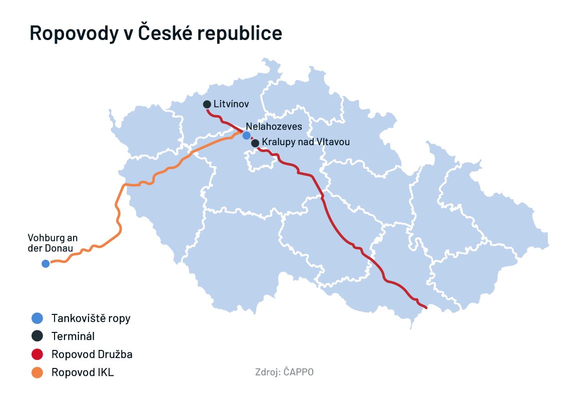 Ropovody v Česku