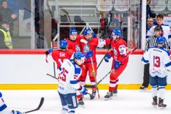 Hokejová dvacítka v generálce na domácí MS porazila 4:2 Slovensko