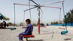 Afghánistán děti dítě válka