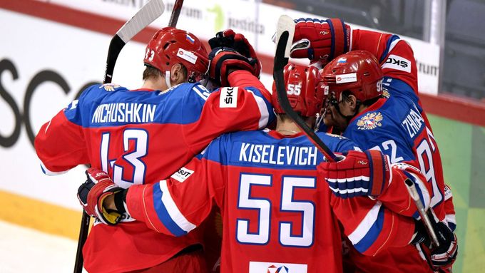 Ruská hokejová reprezentace (ilustrační foto).