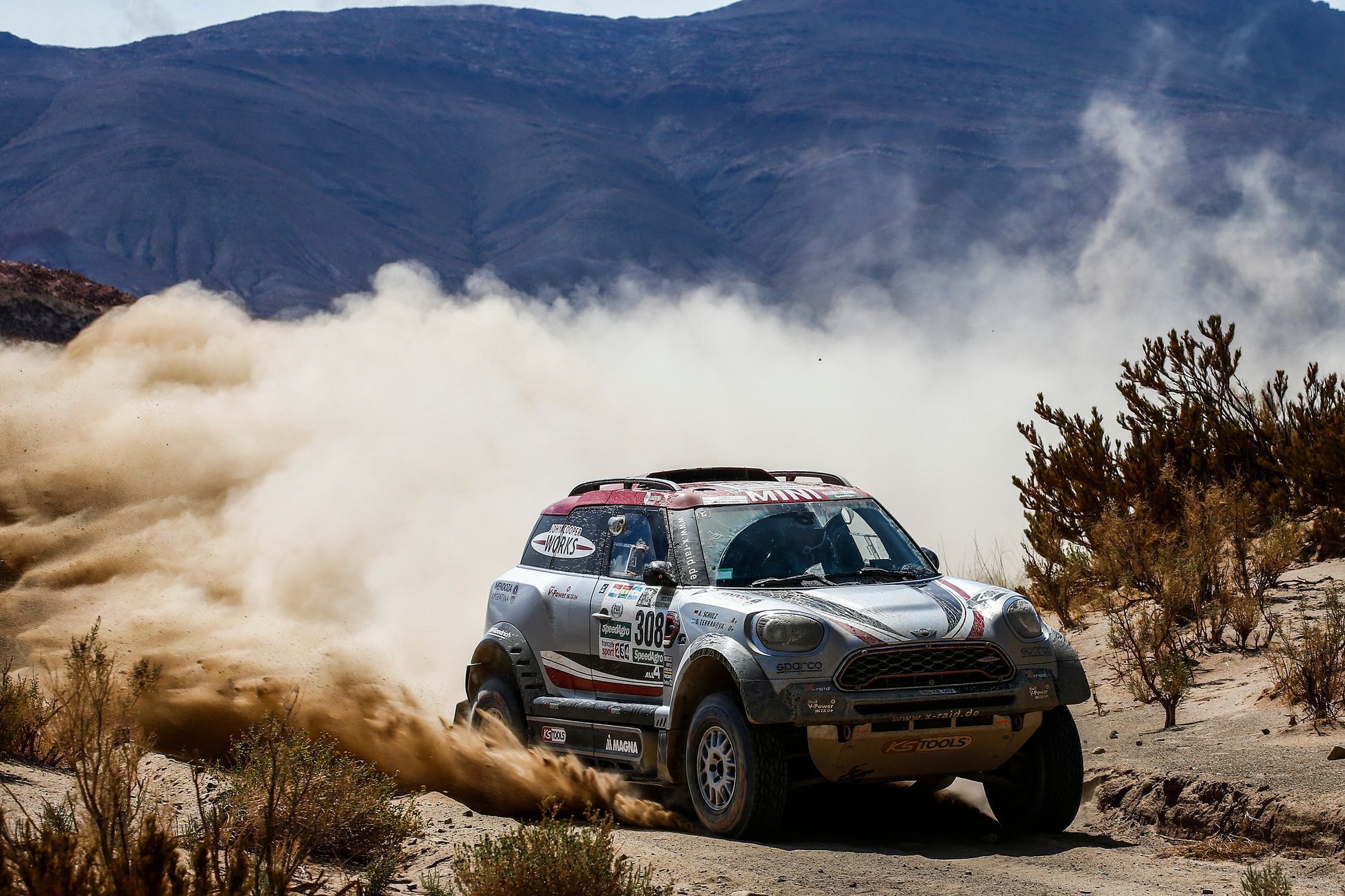 Mini JCW Rallye testování v Maroku