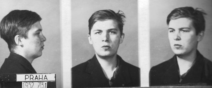 Otakar Hašek po deportaci do Československa, 1952.