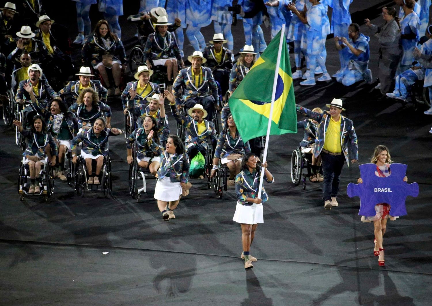 Zahajovací ceremoniál paralympiády 2016 - Brazílie