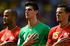 Fotbalové utkání Belgie s Portugalskem v Bruselu bylo přeloženo