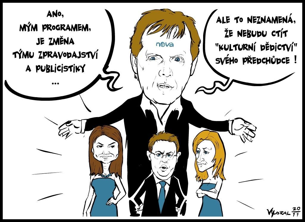 české televize dvořák kresba vyoral