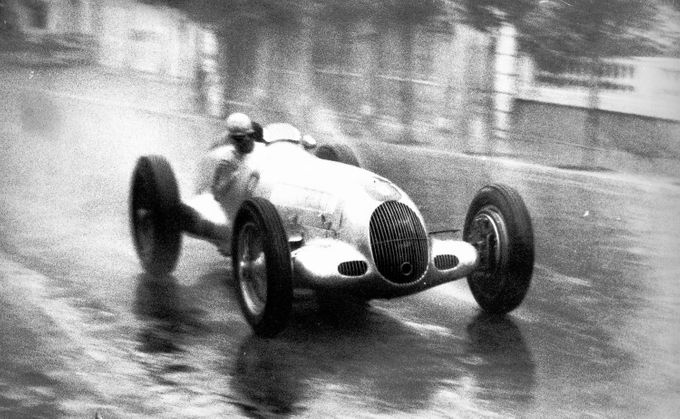 Monte Carlo 1936: Rudolf Caracciola,  Mercedes-Benz W 25