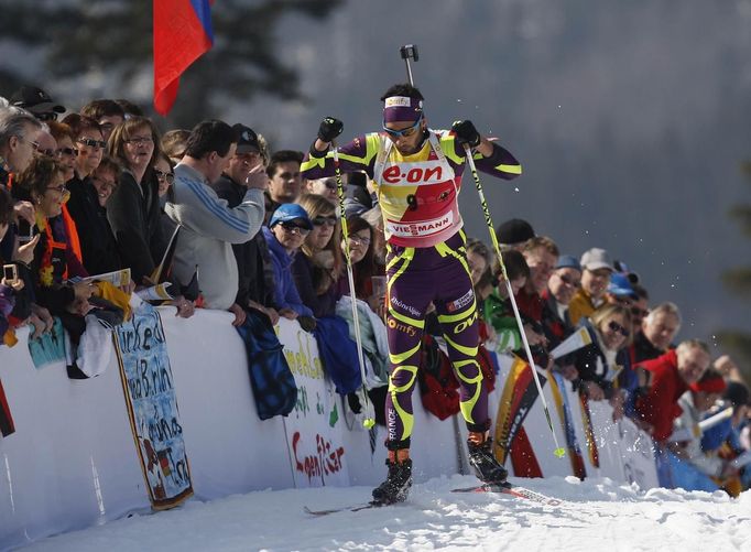 Martin Fourcade na trati