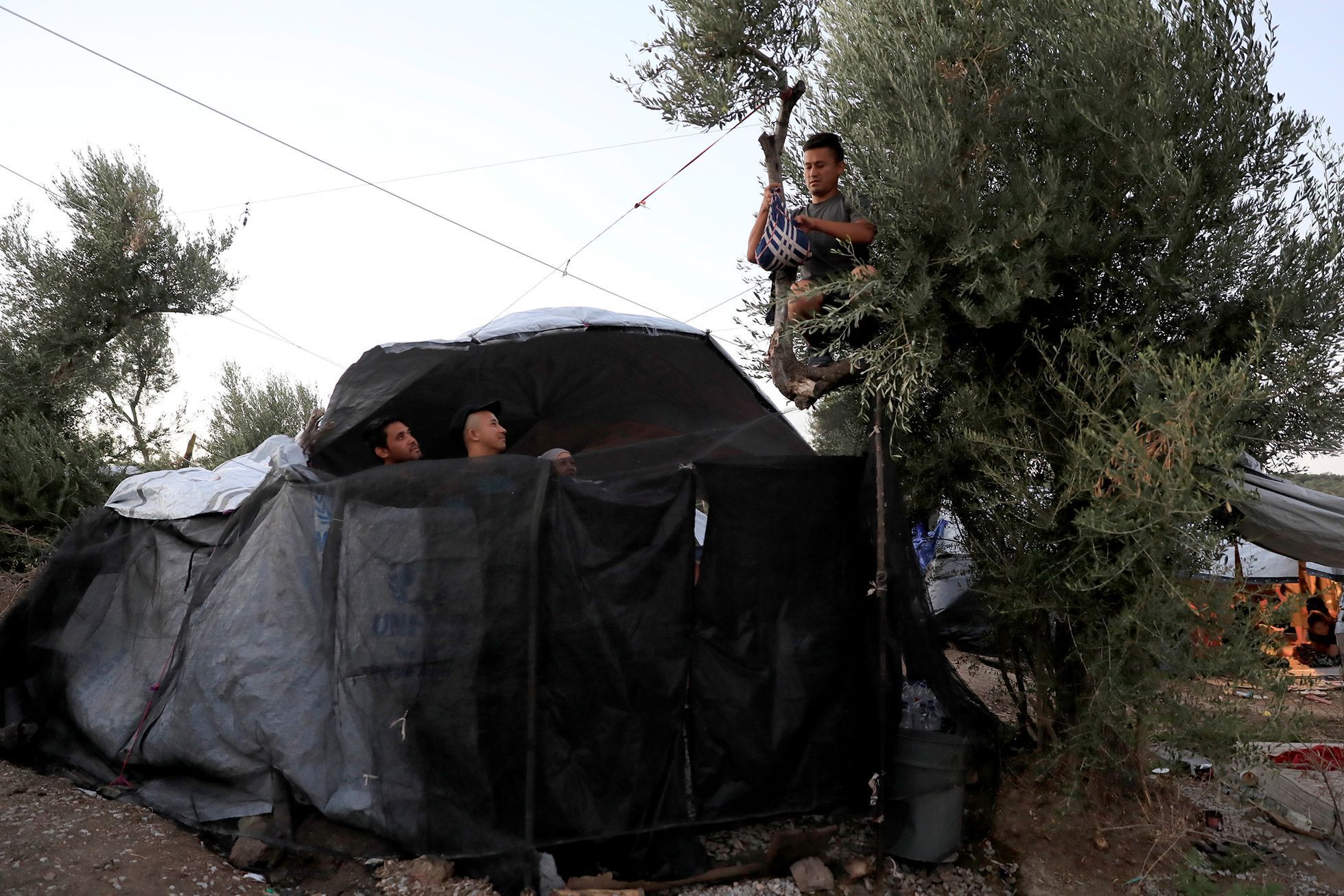 Fotogalerie Život migrantů na řeckém ostrově Lesbos / 2018 / Reuters / 4