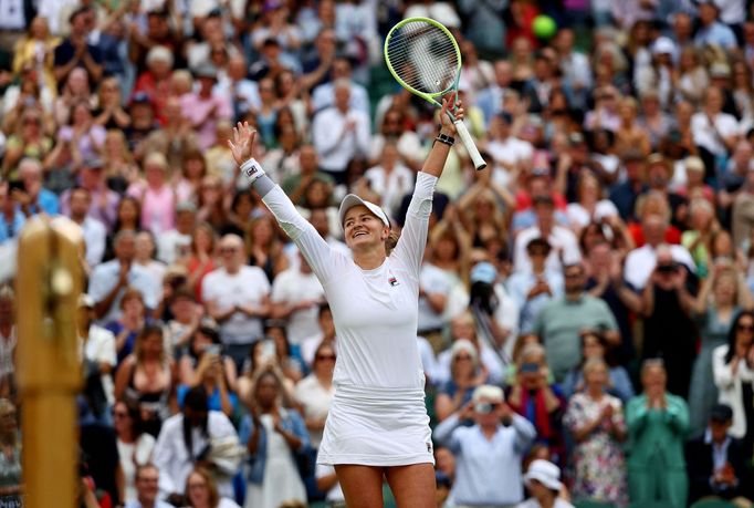 Barbora Krejčíková, Wimbledon 2024, semifinále