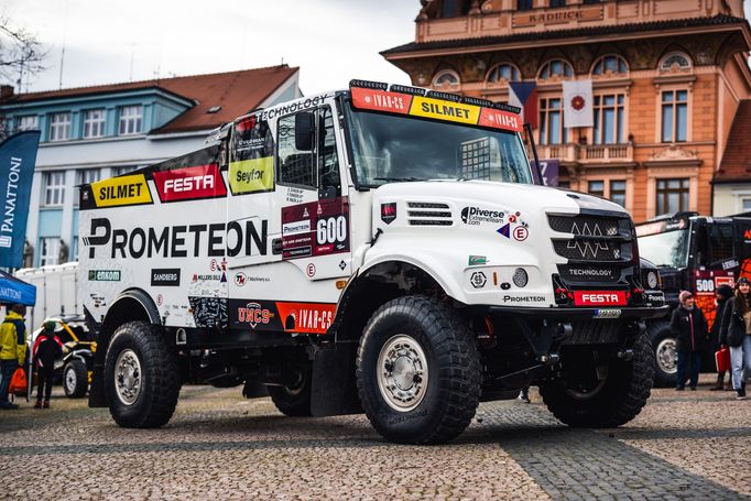 Iveco Martina Macíka mladšího před Rallye Dakar 2025