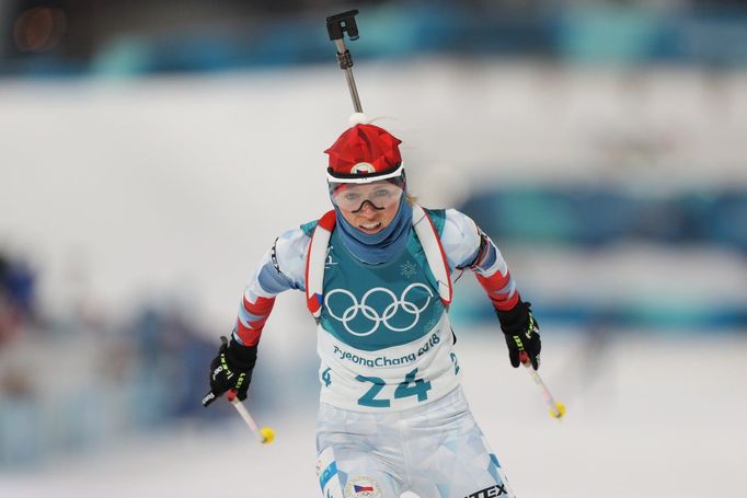 ZOH 2018, biatlon sprint Ž: Eva Puskarčíková