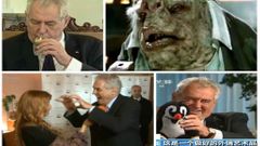 Miloš Zeman - parodie - koláž