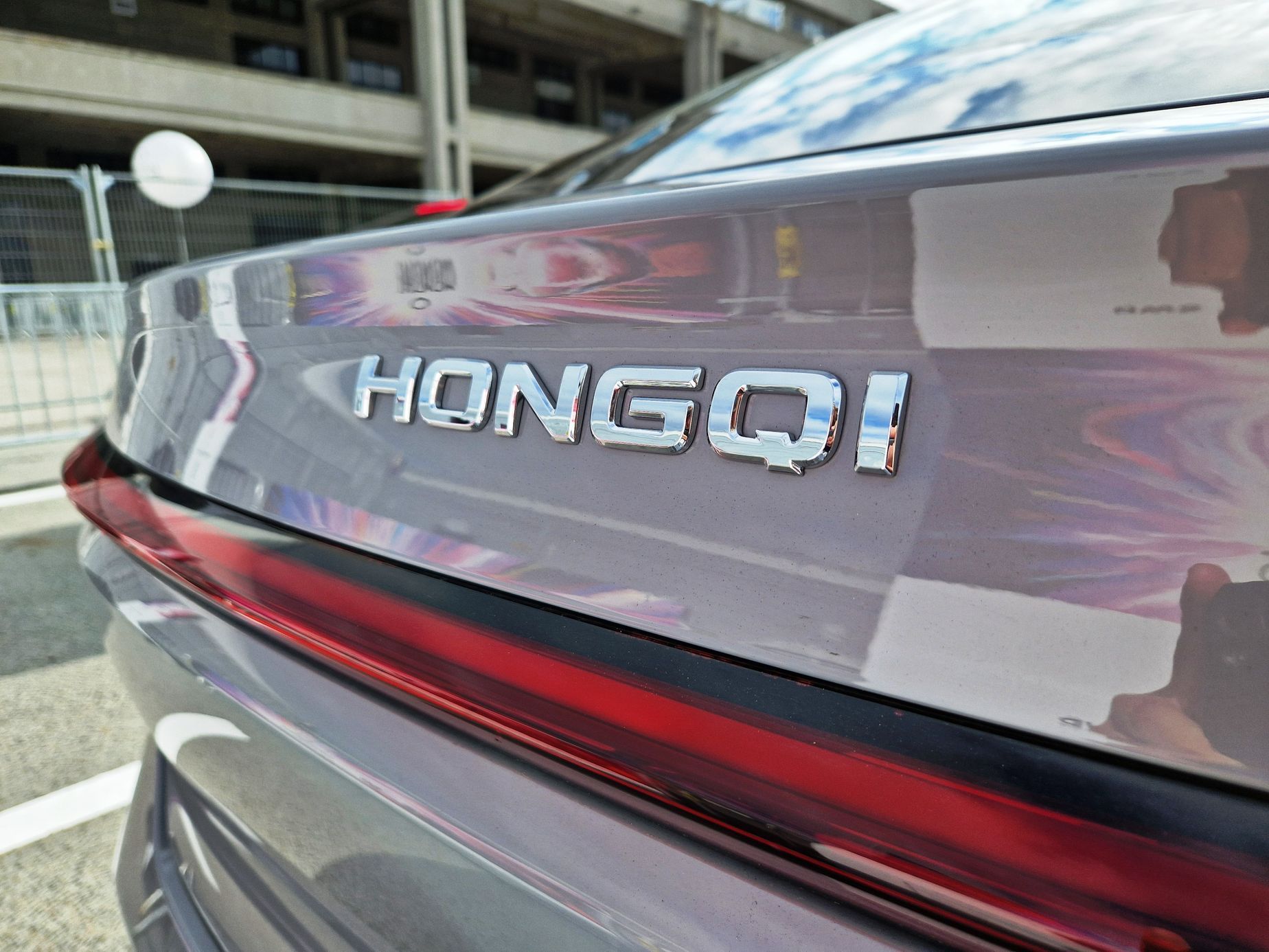 Hongqi testovací jízdy