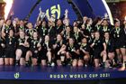 Ragbistky Nového Zélandu slaví titul na domácím MS 2022