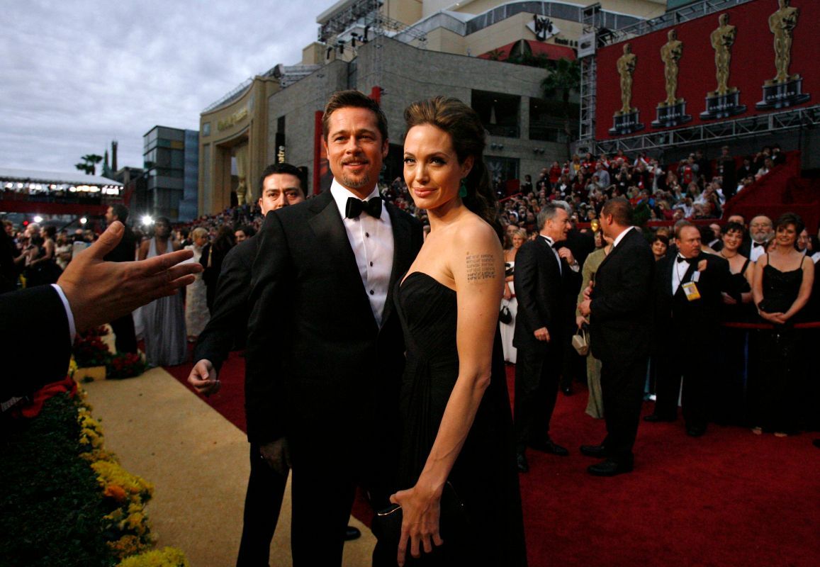 Oscar 2009: Neúspěšný pár Brad Pitt a Angelina Jolie