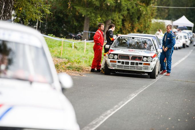 Rallye Klatovy 2015: Lubomír Sychra, Lancia Delta HF Integrale