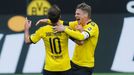 Bundesliga: Borussia Dortmund vs Fortuna Dusseldorf, Mario Götze, Lukasz Piszczek