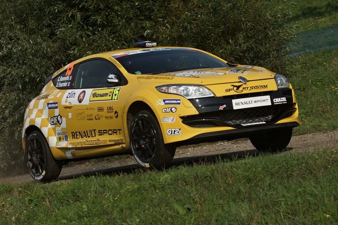 Barum rallye 2013: Germain Bonnefis, Renault Mégane RS