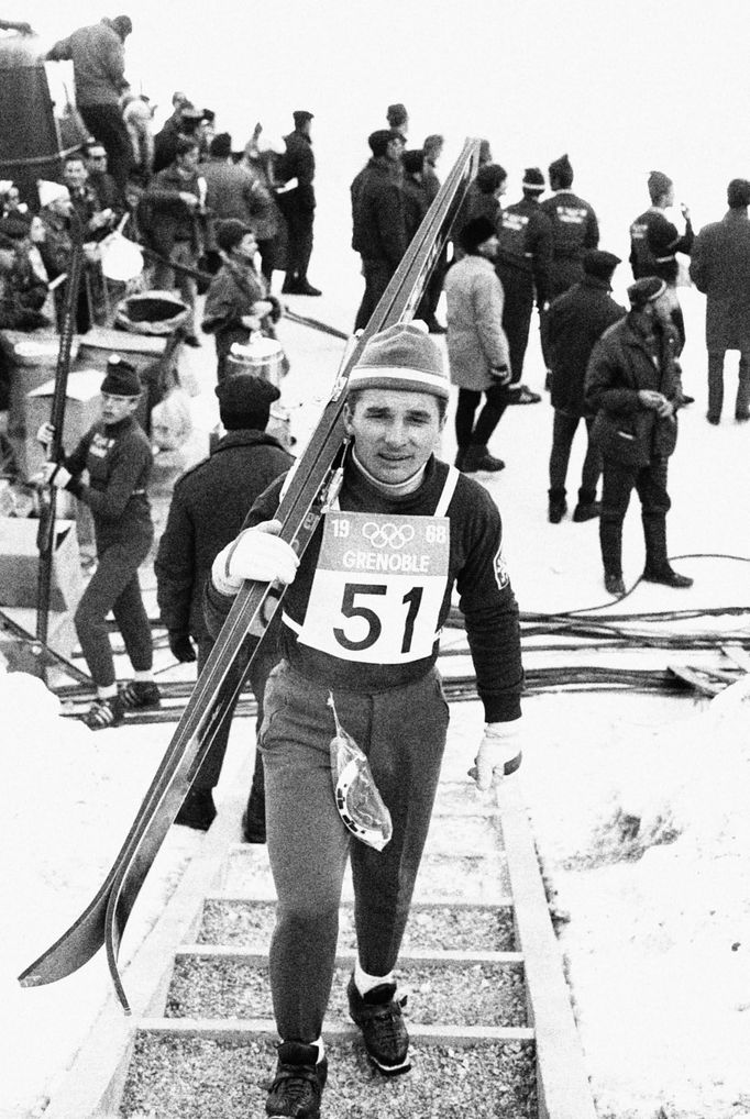 Před 80 lety se narodil skokan na lyžích Jiří Raška, olympijský vítěz z roku 1968.