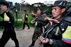 Kolumbijští vojáci odhalili více jak tunu výbušnin FARC