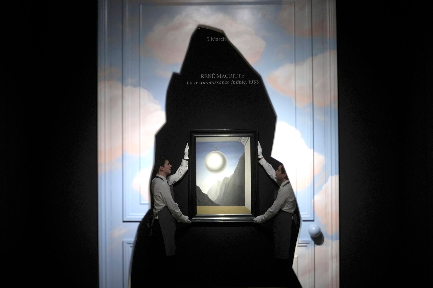 Foto týdne, Rene Magritte, Londýn, Christie's