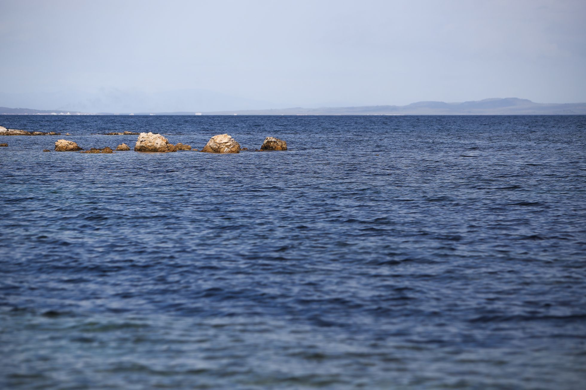 Lesbos, Řecko - záchytný uprchlický tábor