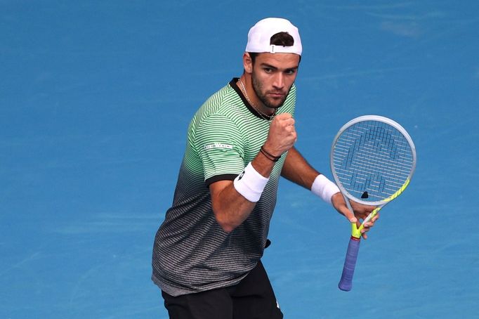 Australian Open 2021, 4. den (Matteo Berrettini)