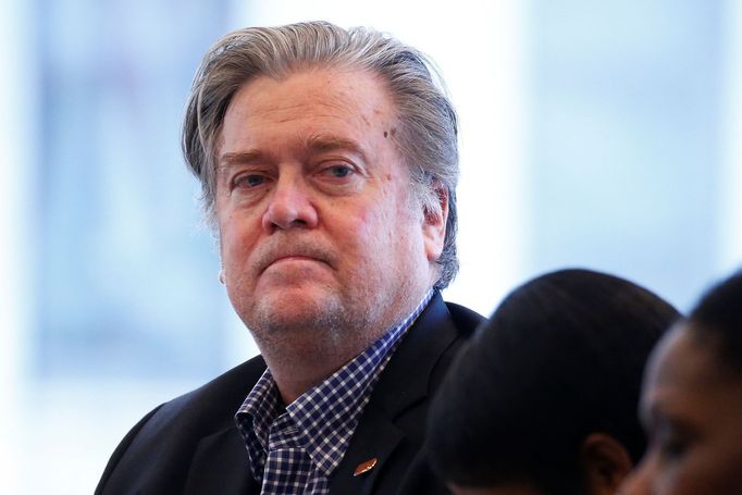 Steve Bannon, šéf kampaně Donalda Trumpa.