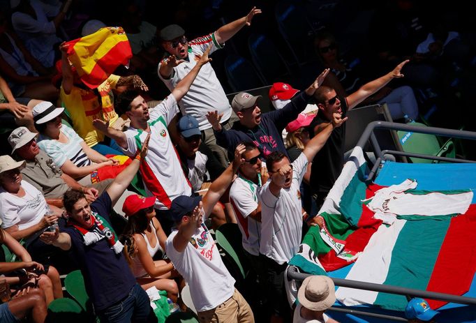 Grigor Dimitrov ve čtvrtfinále Australian Open 2014