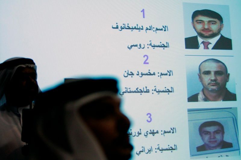 Tisková konference vyšetřovatelů v Dubaji