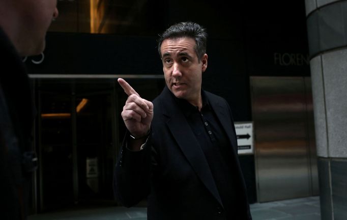 Bývalý Trumpův právník Michael Cohen.