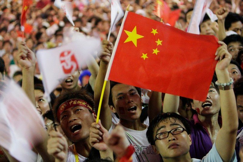 Zahajovací ceremoniál v Pekingu