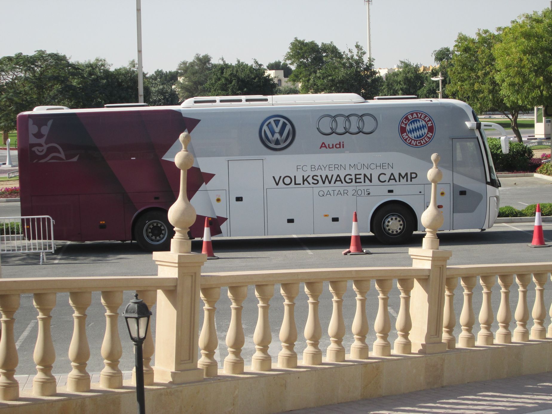 Fotbalisté Bayernu Mnichov příprava v Kataru