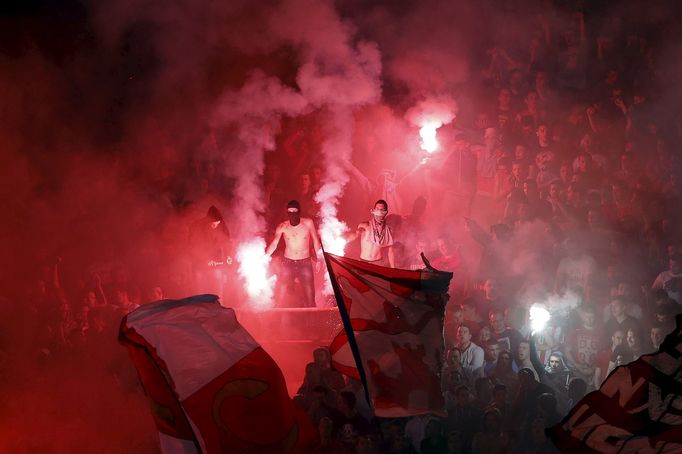 Fanoušci Crvene Zvezdy Bělehrad