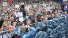 Demonstrace v Moskvě 10. srpna 2019