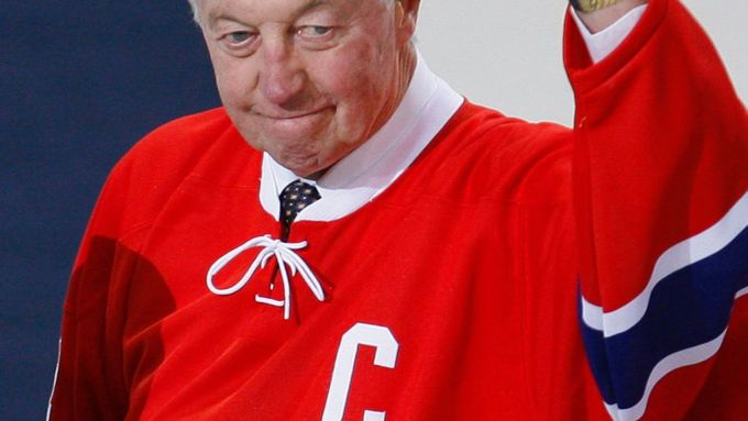 Jean Béliveau byl ikonou Montrealu Canadiens