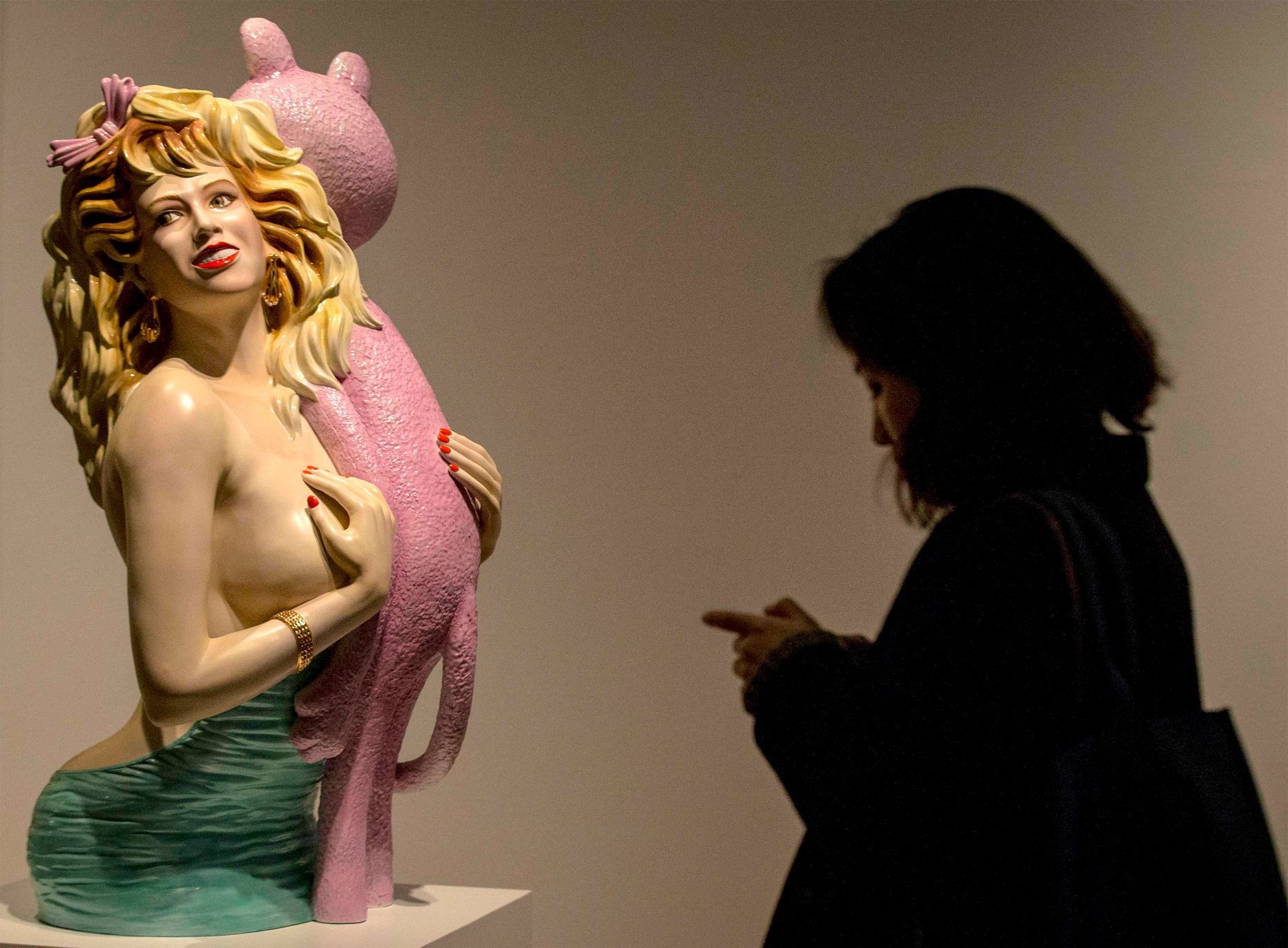 Jeff Koons: Pink Panther.