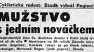 Deník Československý sport přinášel informace ze závodu denně. Dva dny před jeho startem oznámil konečnou nominaci týmu reprezentantů.