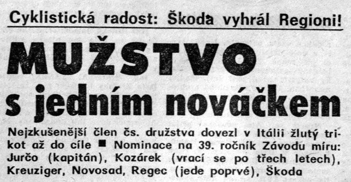 Československý sport 4. května 1986