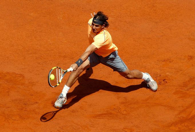 Rafael Nadal na turnaji v Římě