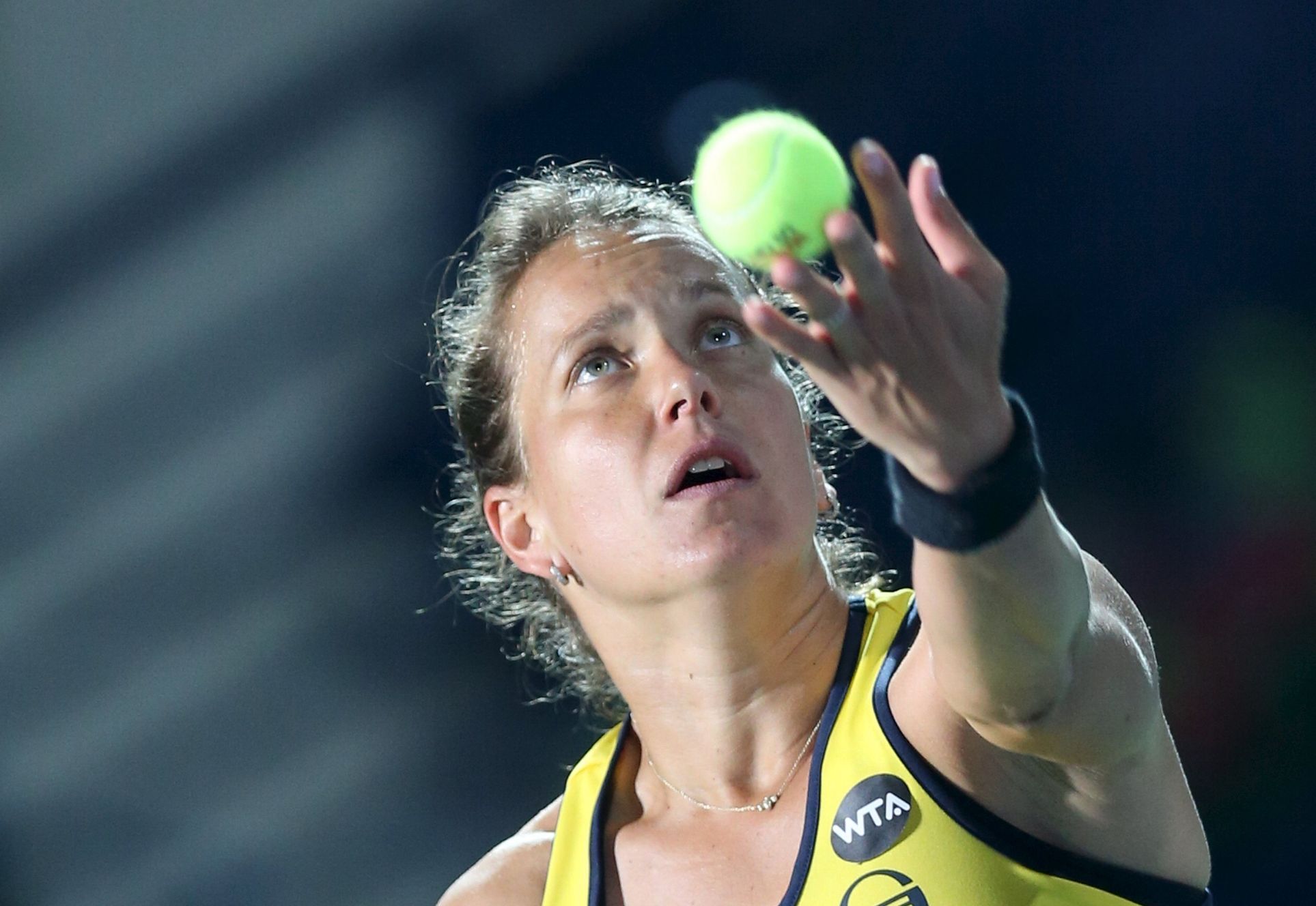 Barbora Strýcová ve finále turnaje v Dubaji