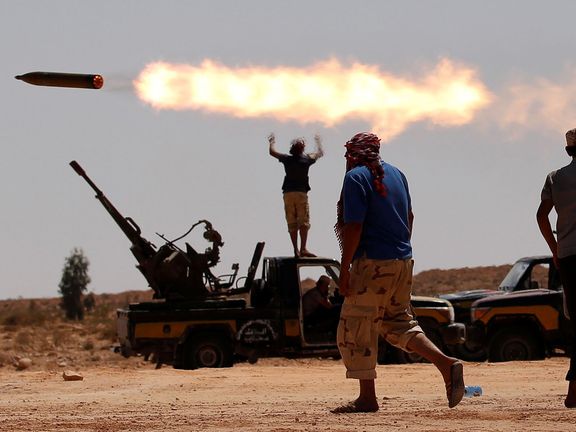 Občanská válka v Libyi.