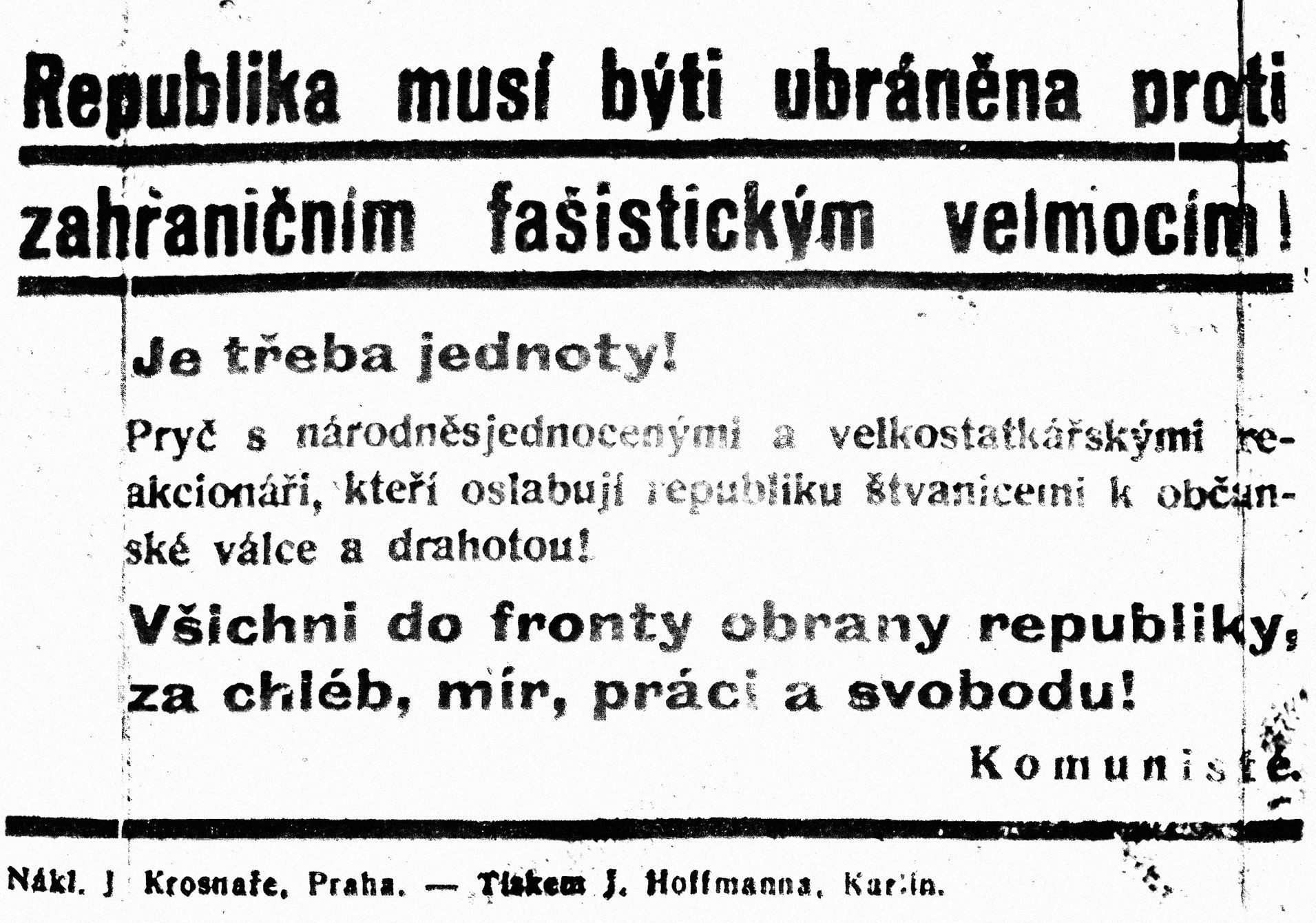 Jednorázové užití / Fotogalerie / Uplynulo 100 let od založení KSČ