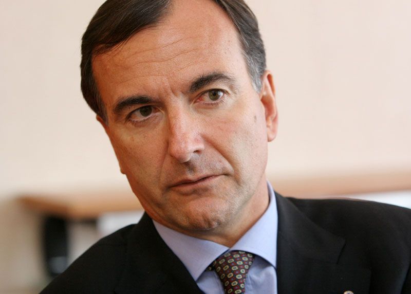 Franco Frattini, evropský komisař pro spravedlnost, vnitro a bezpečnost