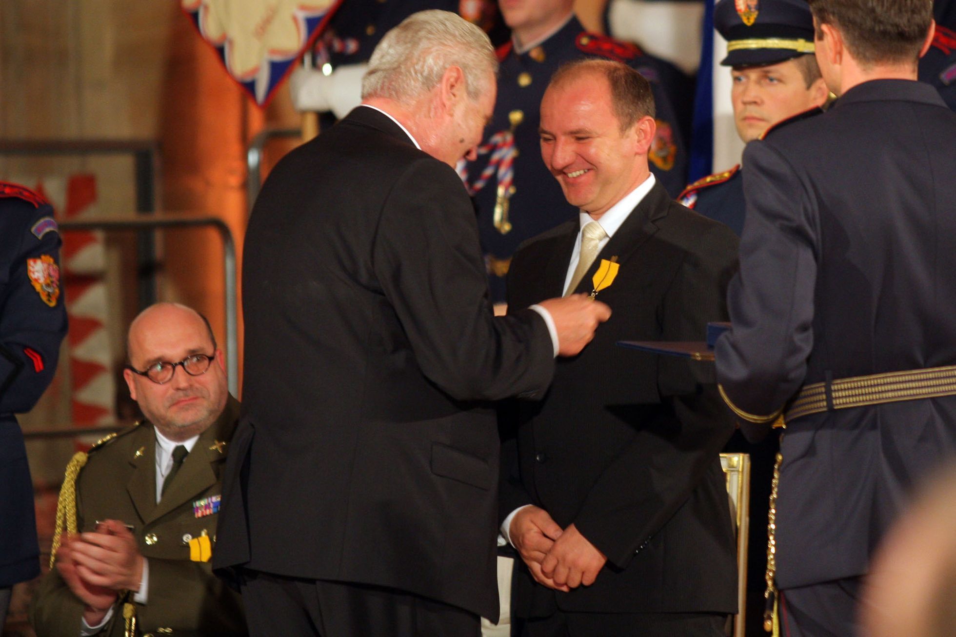 Státní vyznamenání 28.10.2015 Jiří Mánek