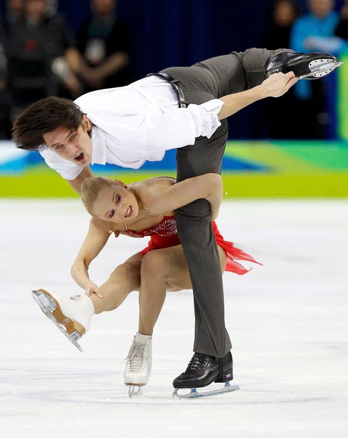 Rusové Maria Muchortovová a Maxim Trankov. Na mistrovství Evropy v krasobruslení v Tallinnu letos na sklonku ledna vybojovali bronz. Na mezinárodní elitu na OH ve Vancouveru však nestačili, skončili sedmí.