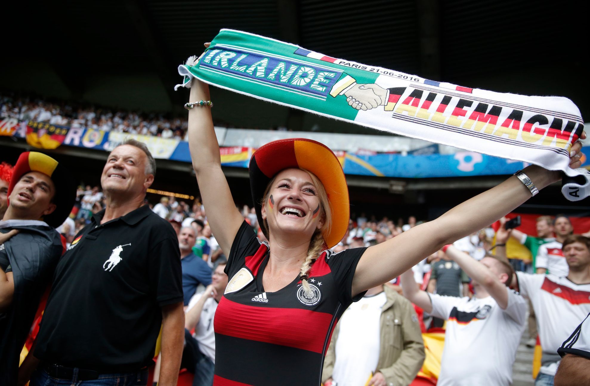 Euro 2016: Německá fanynka